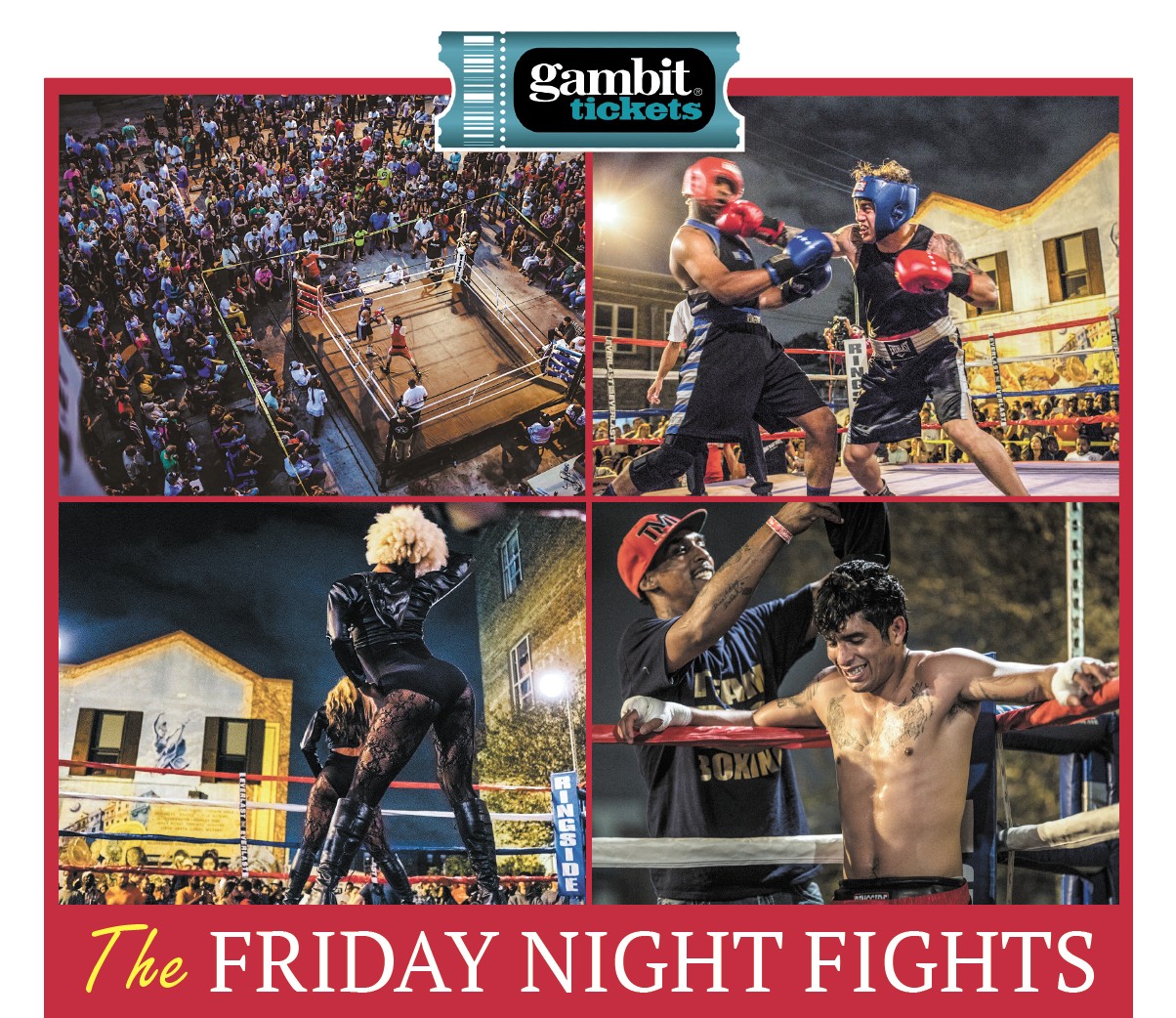 Friday Night Fights Tickets Friday Night Fights New Orleans La